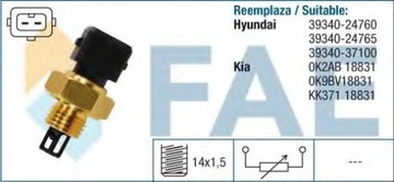 SENZOR TEPLOTA VZDUCHU NASÁVÁCÍHO FAE 33175