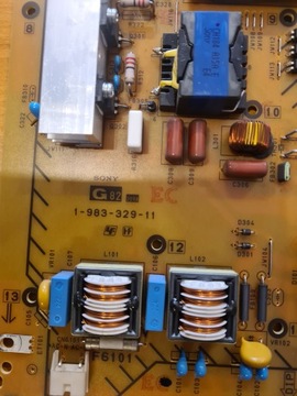 БЛОК ПИТАНИЯ 1-983-329-11 С ТЕЛЕВИЗОРОМ SONY KD-55XF9005