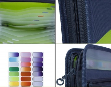 Папка для документов складная с 13 отделениями Biwuar