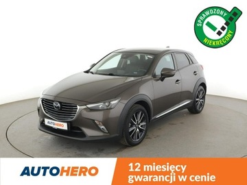 Mazda CX-3 Crossover 2.0 SKY-G 120KM 2017 Mazda CX-3 Automat Navi Kamera cofania