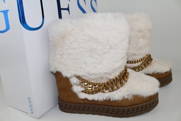 Guess zimowe ukryty koturn roz.39-40 (CK1118)