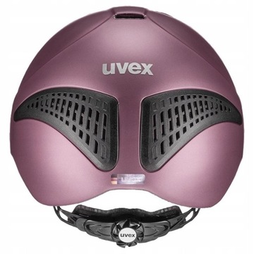 Kask jeździecki Uvex Exxential II k.ruby mat r.S-M