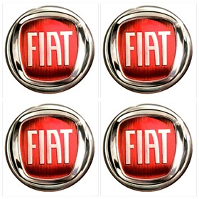ЭМБЛЕМА ЛОГОТИП 3D Fiat 50 мм 4 шт.