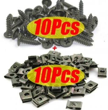 Набор для скутера - ВИНТ ДЛЯ КРЕПЛЕНИЯ ПЛАСТИКОВЫХ ОБЛЕКТОРОВ ШТИФТ 50+50