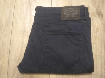 Levis 508 W36L32 spodnie jeansowe granatowe super stan rurki