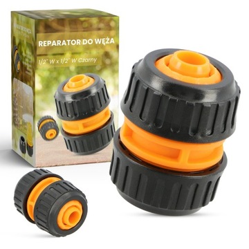 Reparator Złączka Łącznik Węża Ogrodowego 1/2 Szybkozłączka Ogrodowa Wody