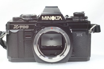 НОВАЯ зеркальная пленочная камера Minolta X-700 MPS 35 мм + автоматический объектив Rokkor-PF 55 мм F/1,8