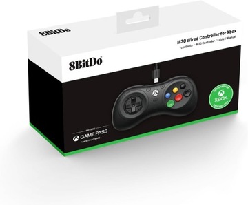 8BitDo M30 Проводной контроллер USB для Xbox One S/X Series X|S и ПК с ОС Windows