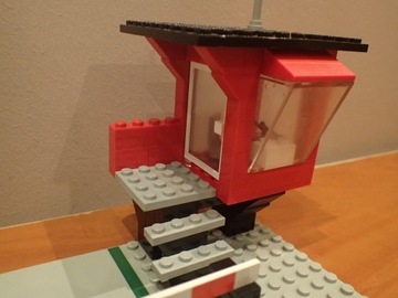 LEGO TRAIN 4,5V : 7835 Manual Road Crossing