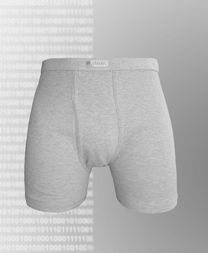 Боксеры SALTEX e.CLASSIC 15069 L - меланжевая полоска