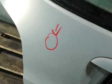 ЗАДНЯЯ ДВЕРЬ RENAULT SCENIC I LIFT