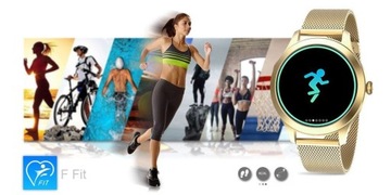 Женские SMARTWATCH G.Rossi SW014G4 Золото