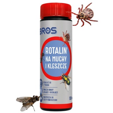 Preparat do oprysku na muchy i kleszcze Rotalin Bros 100 ml