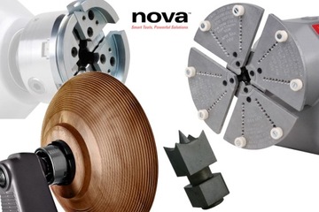 SZCZĘKI DO UCHWYTU TOKARSKIEGO GŁOWICY TOKARKI NOVA JS50N TEKNATOOL 50mm