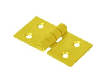 ZAWIAS BUDOWLANY PROSTY 50x25mm OCYNK ŻÓŁTY