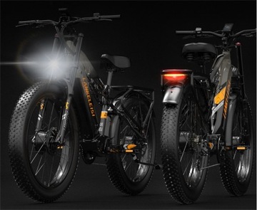 Электрический велосипед Lankeleisi, двойной мотор, 2000 Вт, 48 В, 20 Ач, 48 км/ч 130 км, 26 дюймов