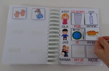 Wspomagamy rozwój mowy A5 z rzepem ćwicz. językowe