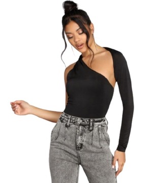PRETTYLITTLETHING BODY GŁADKIE CZARNE 42 1EGF