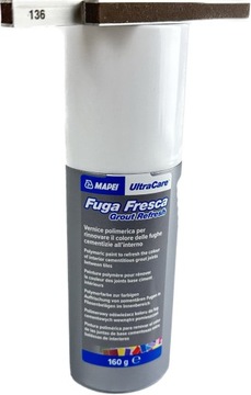 FUGA FRESCA ULTRACARE 160g MAPEI farba poliuretanowa do fug 136 brunatny