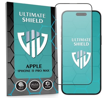 MEGAPAK 5w1 PANCERNE SZKŁO 5D SZYBKA SZKIEŁKO DO IPHONE 15 PRO MAX