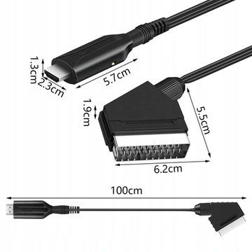 ДЛИНА КАБЕЛЯ HDMI-SCART 1 М.