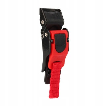 МИКРОМЕТРИЧЕСКАЯ ЗАСТЕЖКА ДЛЯ ШЛЕМА, КРАСНАЯ, 3 ШТ.