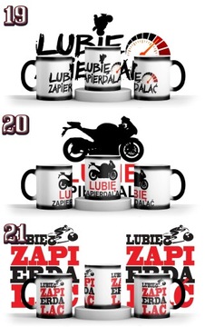 ВОЛШЕБНАЯ КРУЖКА ДЛЯ МОТОЦИКЛИСТА + ИМЯ + КАРТОН