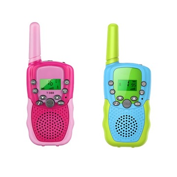 WALKIE TALKIE DLA DZIECI KRÓTKOFALÓWKA ZESTAW 2SZT ŁOKI TOKI DUŻY ZASIĘG