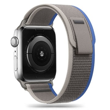 PASEK DO APPLE WATCH 38 / 40 / 41 MM TECH-PROTECT NYLON SZARY