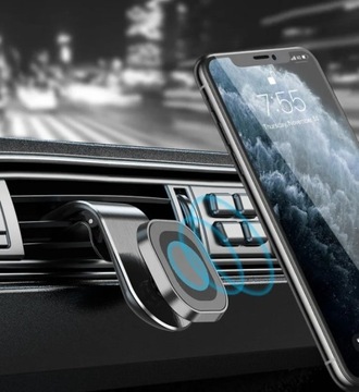 АВТОМОБИЛЬНЫЙ ДЕРЖАТЕЛЬ ТЕЛЕФОНА ДЛЯ АВТОМОБИЛЯ СИЛЬНЫЙ МАГНИТ ДЛЯ РЕШЕТКИ