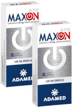 Maxon Active 25 mg lek na potencję erekcja 2x8 tab