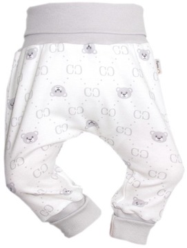 PÓŁŚPIOCHY BEZ STÓP SPODNIE BAGGY 80 BABY BEAR /54/
