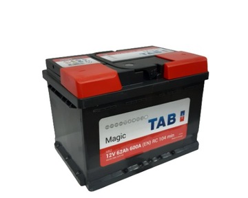 Akumulator TAB Magic 12V 62Ah 600A EN