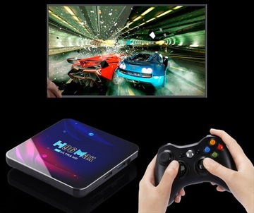 SMART BOX TV 4K H96 MAX НАСТРОЙКА Android TV 16 ГБ