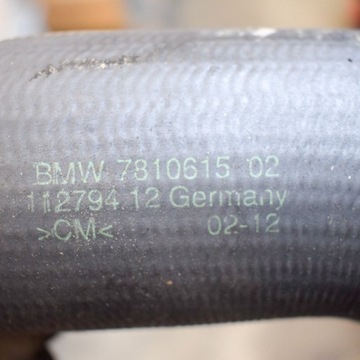 7810615 LEVÝ PŘÍVOD INTERCOOLER BMW 5 F10 520 D