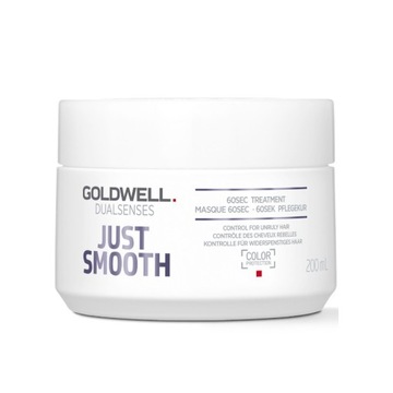 GOLDWELL JUST SMOOTH MASKA WYGŁADZAJĄCA DO WŁOSÓW KURACJA 60SEC 200ML