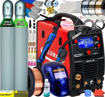 SPAWARKA PÓŁAUTOMAT 200A MMA EURO SYNERGIA IGBT 4T