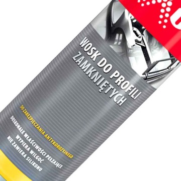 WOSK CX80 DO PROFILI ZAMKNIĘTYCH ANTYKOROZJA 1,5L