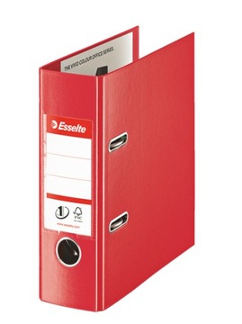 Segregator Esselte No.1 VIVIDA A5 75 mm czerwony
