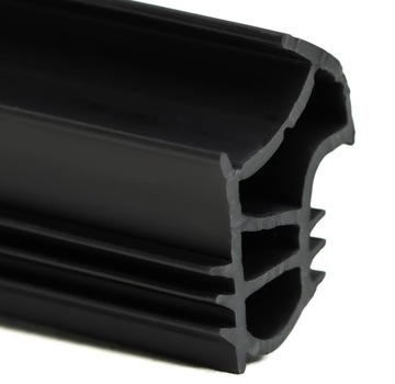 USZCZELKA DO DRZWI METALOWYCH GERDA CZARNA 9 mb