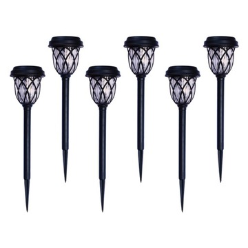 6x Garden Outdoor LED Solar Landscape Path Lights