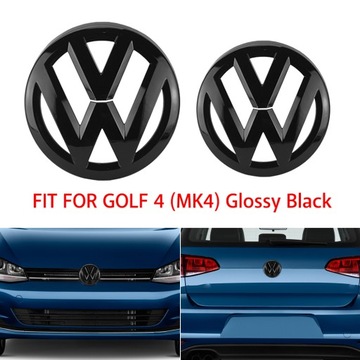 VW GOLF 97-03 MK4 ZNACZEK Przód TYŁ EMBLEMAT