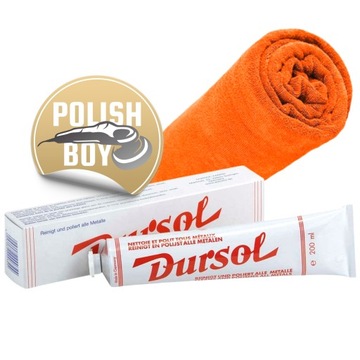 Autosol DURSOL PASTA POLERSKA DO METALU ALUMINIUM