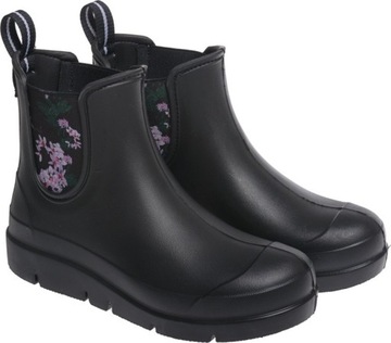 POLSKIE KALOSZE LEKKIE SZTYBLETY Z GUMKAMI czar41