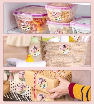 Этикетки для принтера Phomemo M110 M120 M200 M220 M221, самоклеящиеся 50х50мм