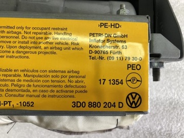 ULOŽENÍ AIRBAG SPOLUJEZDCE 3D0880204D VW PHAETON