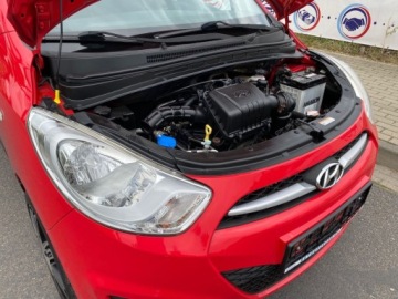 Hyundai i10 I Hatchback Facelifting 1.1 SOHC 69KM 2012 Hyundai i10 KLIMATYZACJA RADIOODTWARZACZ ALUFELGI SERWISOWANY GWARANCJA 1.1, zdjęcie 15