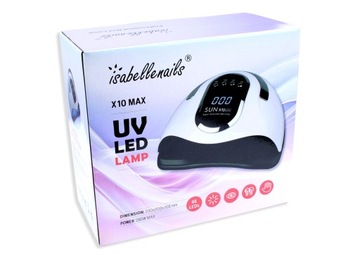 УФ-СВЕТОДИОДНАЯ ЛАМПА ДЛЯ НОГТЕЙ SUN X10 MAX 280W HYBRID