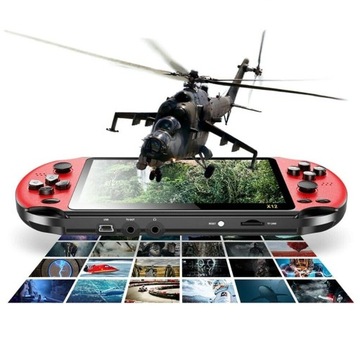 Мини-портативная консоль X12, ретро-наушники MP5