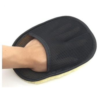 ПЕРЧАТКИ ДЛЯ МОЙКИ И ПОЛИРОВКИ АВТОМОБИЛЕЙ, ШЕРСТЬ НЕ царапается